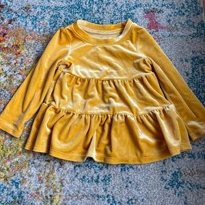 Cat and Jack 2T velvet dress